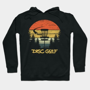 Distressed Disc Golf Classic Vintage Frisbee Golf Hoodie